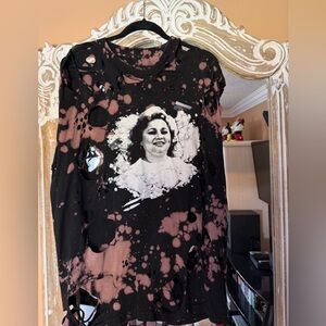 Distressed Graphic Women's Top.
This is Griselda Blanco, the Colombian Drug Lord